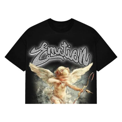 Mixed Emotion Brand Cropped End Shirt