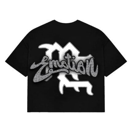 Mixed Emotion Brand Cropped End Shirt