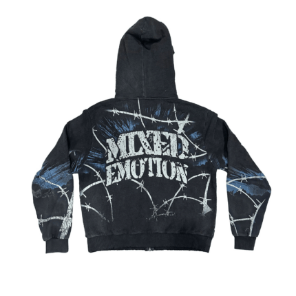 Mixed Emotion Brand Acid Radioactive Hoodie