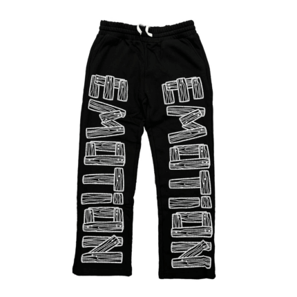 Mixed Emotion Brand Black Artist Sweatpants