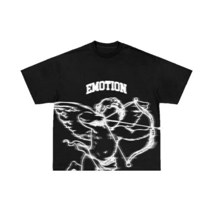 Mixed Emotion Brand Blur Black Shirt
