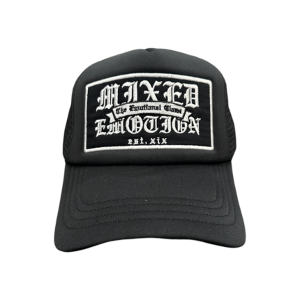 Mixed Emotion Brand Black Trucker Hat