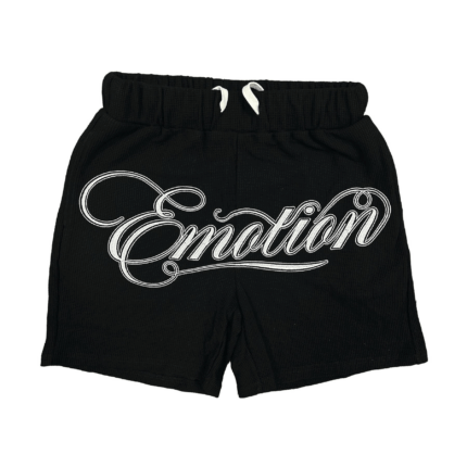 Mixed Emotion Brand Black Signature Shorts