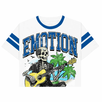 Mixed Emotional Brand Guitar Shirt