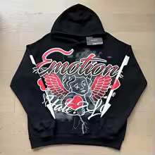 Mixed Emotion Brand Graffiti Black Tracksuit
